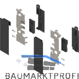 BLUM LEGRABOX Fronthalter Innenauszug mit Einschubelement H�he C, Carbonschwarz