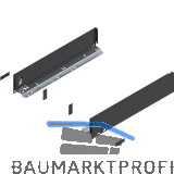 BLUM LEGRABOX pure SET H�he M, BLUMOTION S, 70kg, NL 450, Carbonschwarz