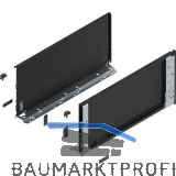 BLUM LEGRABOX special edition Innenzarge H�he F, NL 500 mm, Carbonschwarz