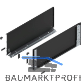 BLUM LEGRABOX special edition Innenzarge H�he F, NL 600 mm, Carbonschwarz