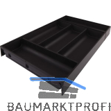 BLUM AMBIA-LINE Besteckeinsatz NL550mm,B300mm, Stahl Carbonschwarz