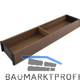 BLUM AMBIA-LINE Schubkastenrahmen schmal, NL450mm, B100mm, Tennessee Nuss