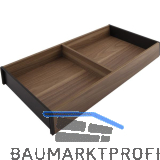 BLUM AMBIA-LINE Schubkastenrahmen breit, NL450mm, B200mm, Tennessee Nuss