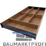 BLUM AMBIA-LINE Besteckeinsatz NL650mm,B300mm, Tennessee Nuss