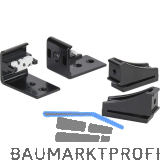 SERVETTO Fronthalter Papillon schwarz