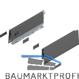 BLUM MERIVOBOX Zarge H�he M, NL 270, Oriongrau-matt