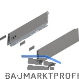 BLUM MERIVOBOX Zarge H�he M, NL 350, Indiumgrau-matt