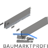 BLUM MERIVOBOX Zarge H�he M, NL 400, Indiumgrau