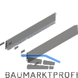 BLUM MERIVOBOX Zarge H�he M, NL 600, Indiumgrau-matt