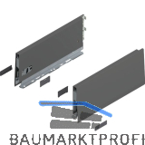 BLUM MERIVOBOX Zarge H�he K, NL 300, Oriongrau-matt