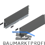 BLUM MERIVOBOX Zarge H�he K, NL 400, Oriongrau-matt