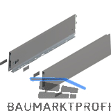 BLUM MERIVOBOX Zarge H�he K, NL 500, Indiumgrau-matt