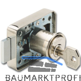 BURG W�CHTER MZ 23/25 mm Zyl.-Kastenschloss SB-1, Messing poliert