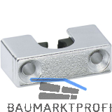 JUNIE Stangenf�hrung � 6 mm zum Aufschrauben, Stahl vernickelt