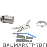 JUNIE 7638 ASS Schlie�einsatz Zylinder Sperre BN 0103, Messing vernickelt matt