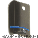 SISO Winkelschlie�blech 30,2x15,8x8,8 mm, Stahl vernickelt schwarz