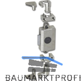 JUNIE ASS 7581 Zylinder-Drehstangenschloss Dornma� 25 mm, Zamak vernickelt