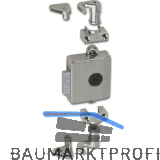 JUNIE ASS 7781 Zylinder-Drehstangenschloss Dornma� 30 mm, Zamak vernickelt