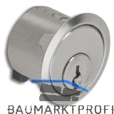 JUNIE Zylinder � 22 mm zu Schl�ssern 2863/2886 Sperre BN 0101, Messing vern.