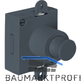 JUNIE Push-Lock Riegel-Drehstangenschloss beidseitig, Kunststoff anthrazitgrau