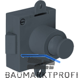 JUNIE Push-Lock Fallenschloss einseitig, Kunststoff anthrazitgrau