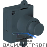 JUNIE Push-Lock Riegelschloss beidseitig, Kunststoff anthrazitgrau