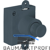 JUNIE Push-Lock Drehstangenschloss einseitig, Kunststoff anthrazitgrau