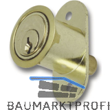 JUNIE 2960 Zylinder-Druckschloss Sperre BN 0101, Zylinder Messing poliert