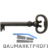 JUNIE M�belschl�ssel 4, Bartbreite 6 mm, Barth�he 8 mm, br�niert