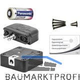 PS SOLO Elektronikschloss Set Mifare Gym 13,56 MHz, Zamak/Kunststoff schwarz