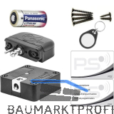 PS SOLO Elektronikschloss Set 125 kHz, Zamak/Kunststoff schwarz