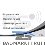 PS SOLO Programmierkarte in Kreditkartenformat, Kunststoff