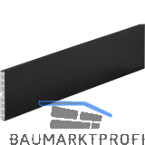 VOLPATO Sockelblende H: 150 mm L: 4000 mm Kunststoff schwarz matt foliert