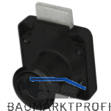 HEKNA Zylinder-Kastenschloss 1280 Lade, Dornma� 25 mm, Zamak schwarz