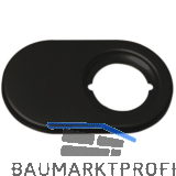 HEKNA Anschlagplatte 512, Zamak schwarz