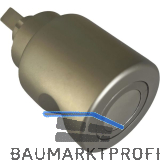 HEKNA ERGO-LINE SYSTEM 30 Drehknopf Metall nicht sperrbar, vernickelt matt