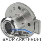 HEKNA Zylinder-Kastenschloss 3012 links, Dornma� 30 mm, Zamak vernickelt