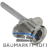 HEKNA Zentralverschluss 13010 - � 16,5 mm, L 20,5 mm, Zamak vernickelt