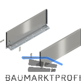 BLUM LEGRABOX pure SET H�he C, BLUMOTION S, 70Kg, NL 450, INOX