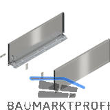 BLUM LEGRABOX pure SET H�he C, BLUMOTION S, 70Kg, NL 650, INOX