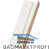 REHAU Schlagleiste mit verdecktem Schraubkanal L 2300 mm, Kunststoff wei�