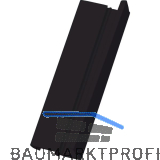 REHAU Schlagleiste mit verdecktem Schraubkanal L 2300 mm, Kunststoff schwarz