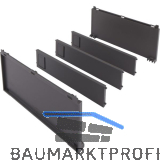 BLUM AMBIA-LINE Flaschenset, B200mm, Kunststoff Oriongrau matt