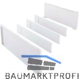 BLUM AMBIA-LINE Flaschenset, B200mm, Kunststoff Seidenwei� matt
