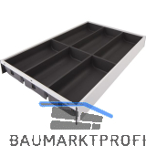 BLUM AMBIA-LINE Besteckeinsatz NL500mm,B300mm, Stahl SW/OG