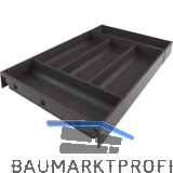 BLUM AMBIA-LINE Besteckeinsatz NL550mm,B300mm, Stahl Oriongrau