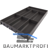 BLUM AMBIA-LINE Besteckeinsatz NL600mm,B300mm, Stahl Oriongrau