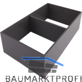 BLUM AMBIA-LINE Frontauszugsrahmen, ab NL400mm, Stahl Oriongrau