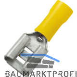 Flachsteckh�lse 9,5x1,2 Querschnitt 2.5 - 6 mm� isoliert blau