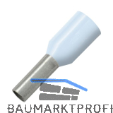 Aderendh�lse 0,25x6/10 mit Kragen hellblau